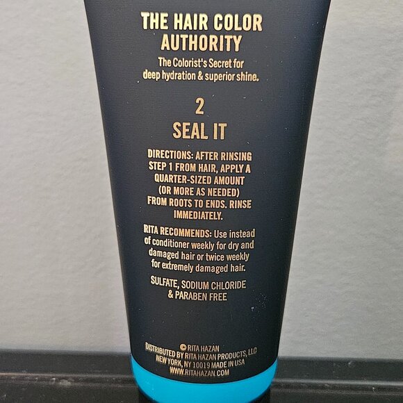 RITA HAZAN WEEKLY REMEDY TREATMENT-STEP 1 TREAT IT+STEP 2 SEAL IT-2 oz/59ml EACH - Picture 9 of 10